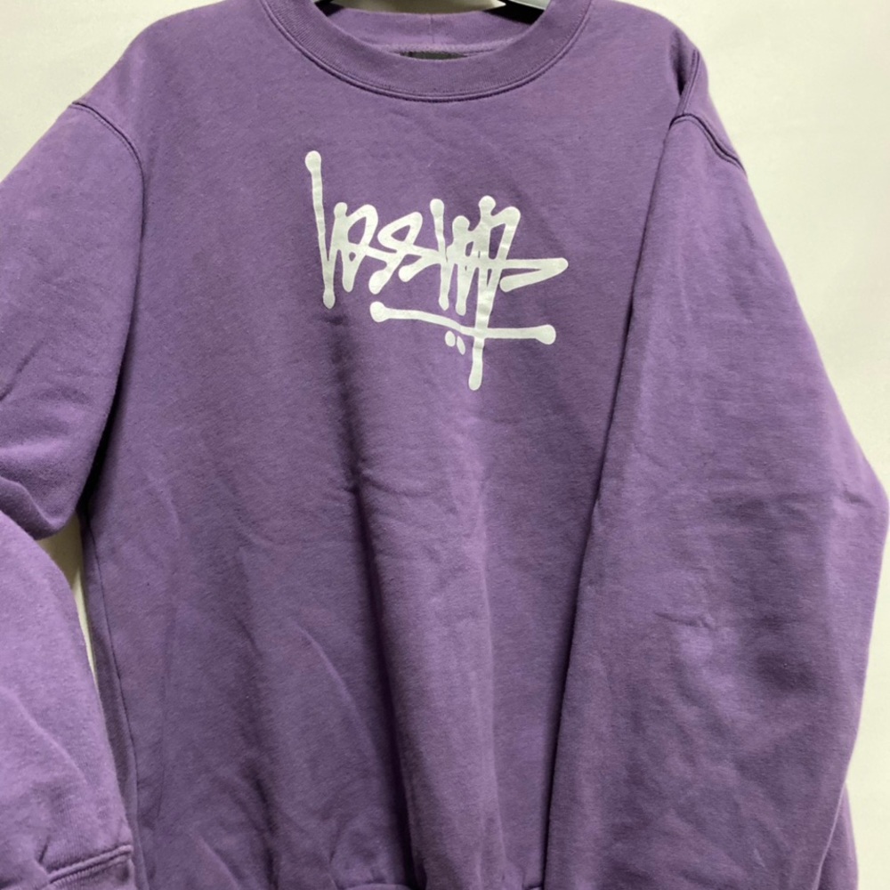 stussy crew neck sweatshirt